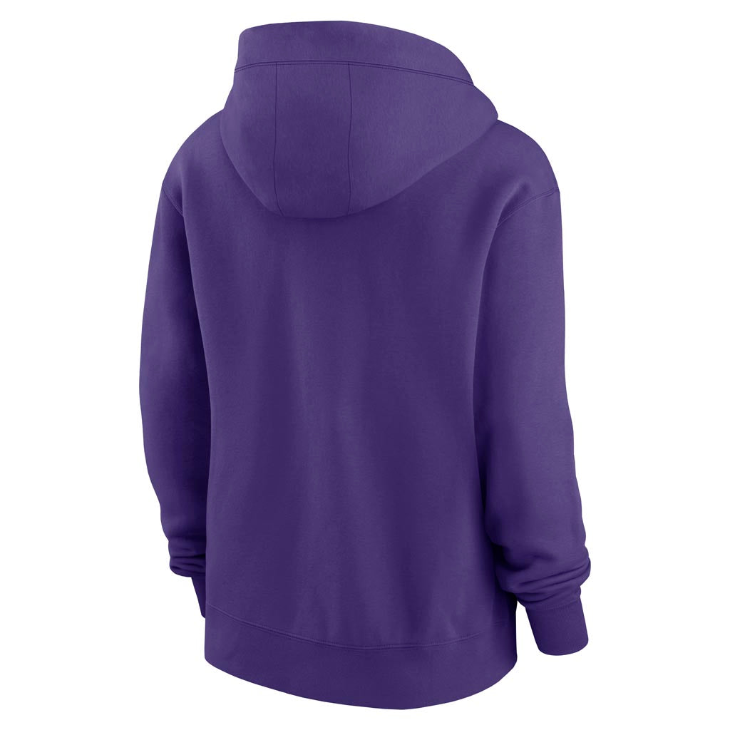 NFL Minnesota Vikings Women's Nike Rewind Phoenix Full-Zip Hoodie - Purple