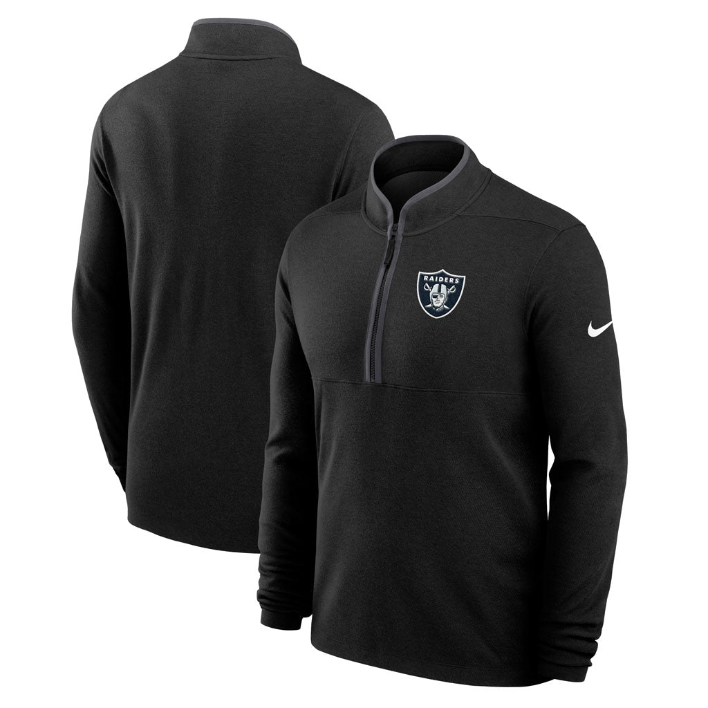 NFL Las Vegas Raiders Nike Victory Half-Zip Pullover Top - Black