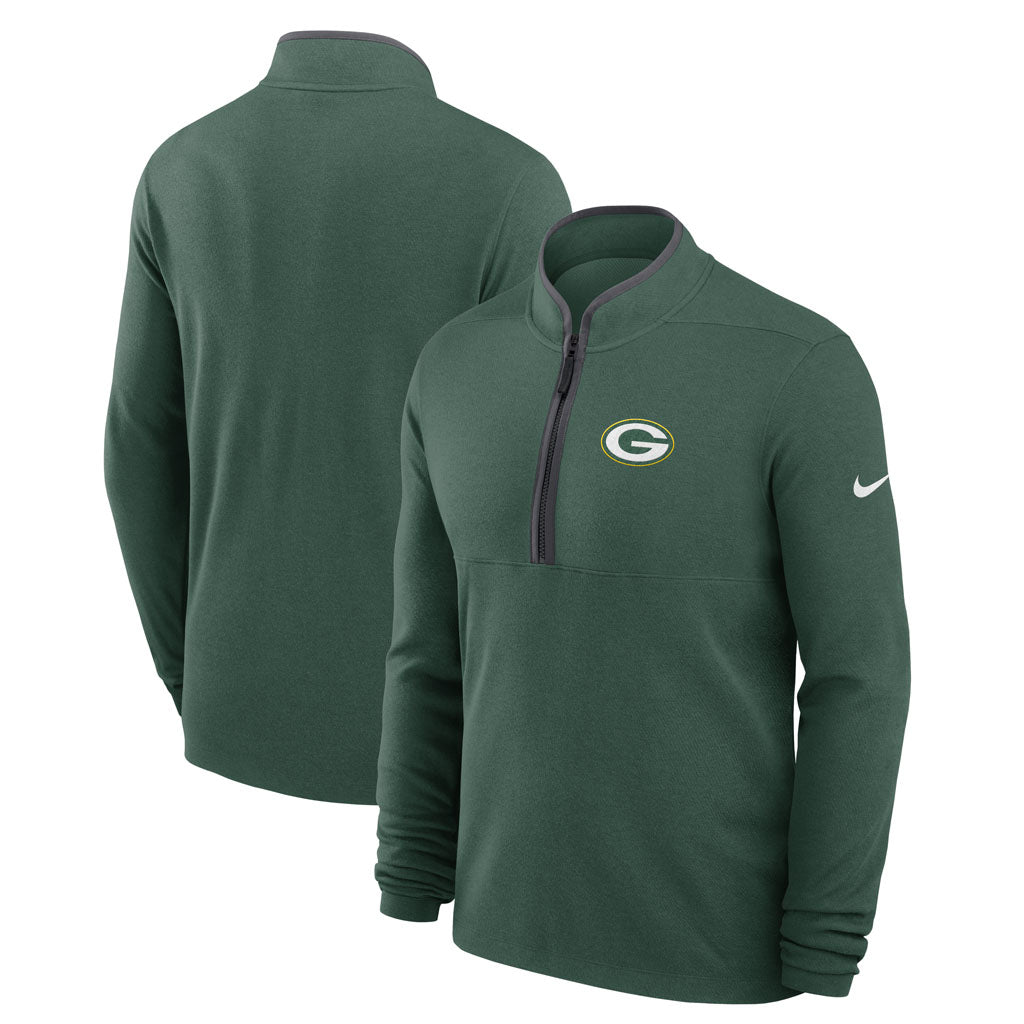 NFL Green Bay Packers Nike Victory Half-Zip Pullover Top - Green