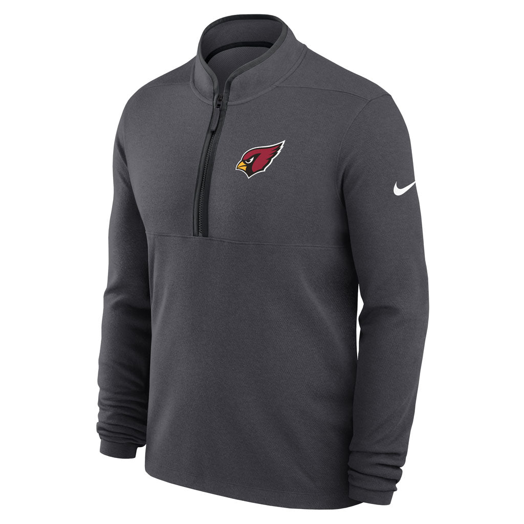 NFL Arizona Cardinals Nike Victory Half-Zip Pullover Top - Charcoal