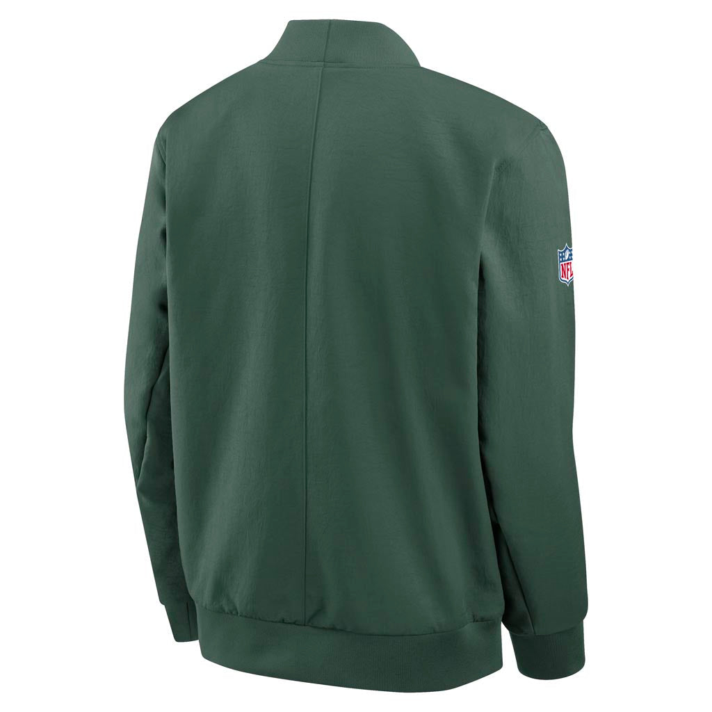 NFL Green Bay Packers Nike 2025 Sideline Bomber Jacket - Green