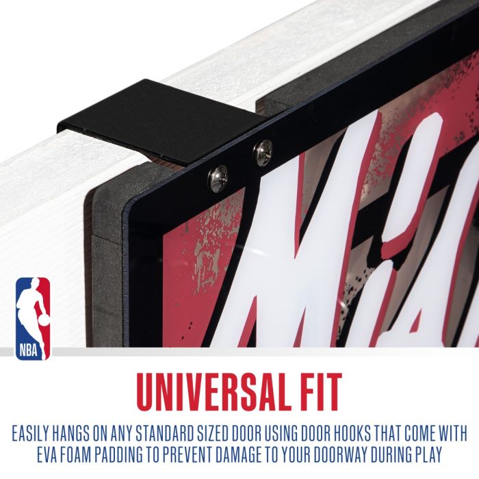 Miami HEAT Over The Door Basketball Hoop
