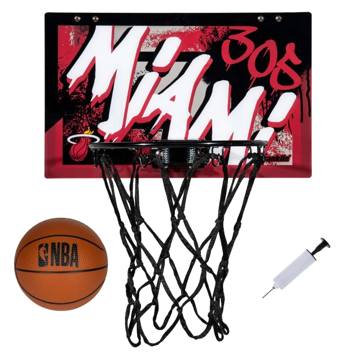 Miami HEAT Over The Door Basketball Hoop