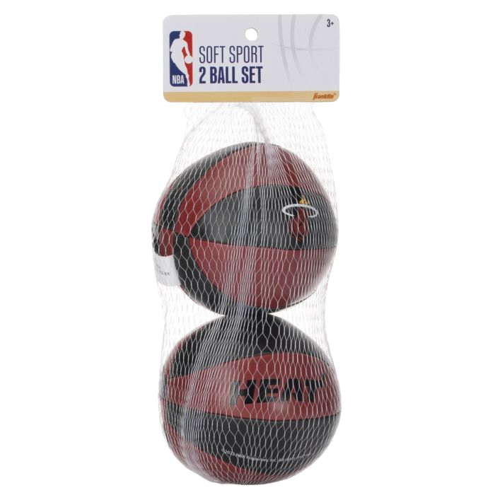 Miami HEAT Soft Sport Mini-Basketball 2 Pack
