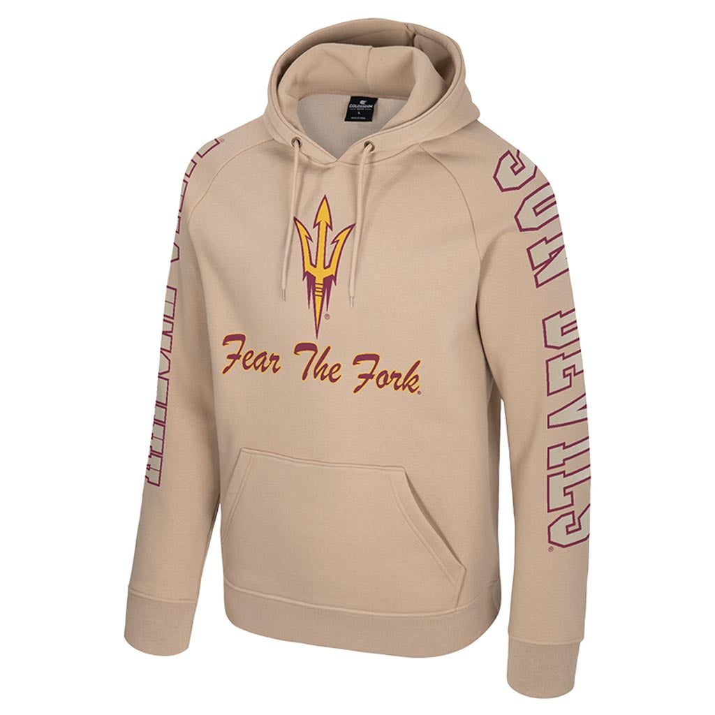 NCAA Arizona State Sun Devils Colosseum Big Break Hoodie - Tan