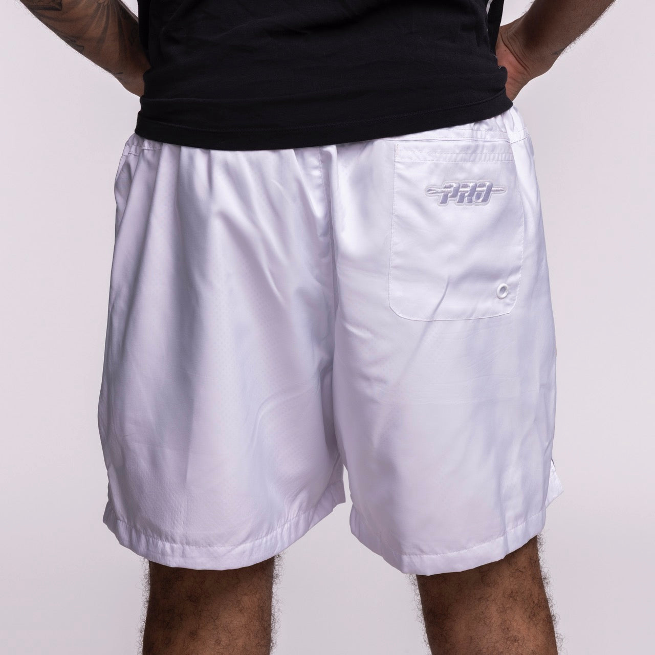 Pro Standard Miami HEAT White Out Woven Shorts