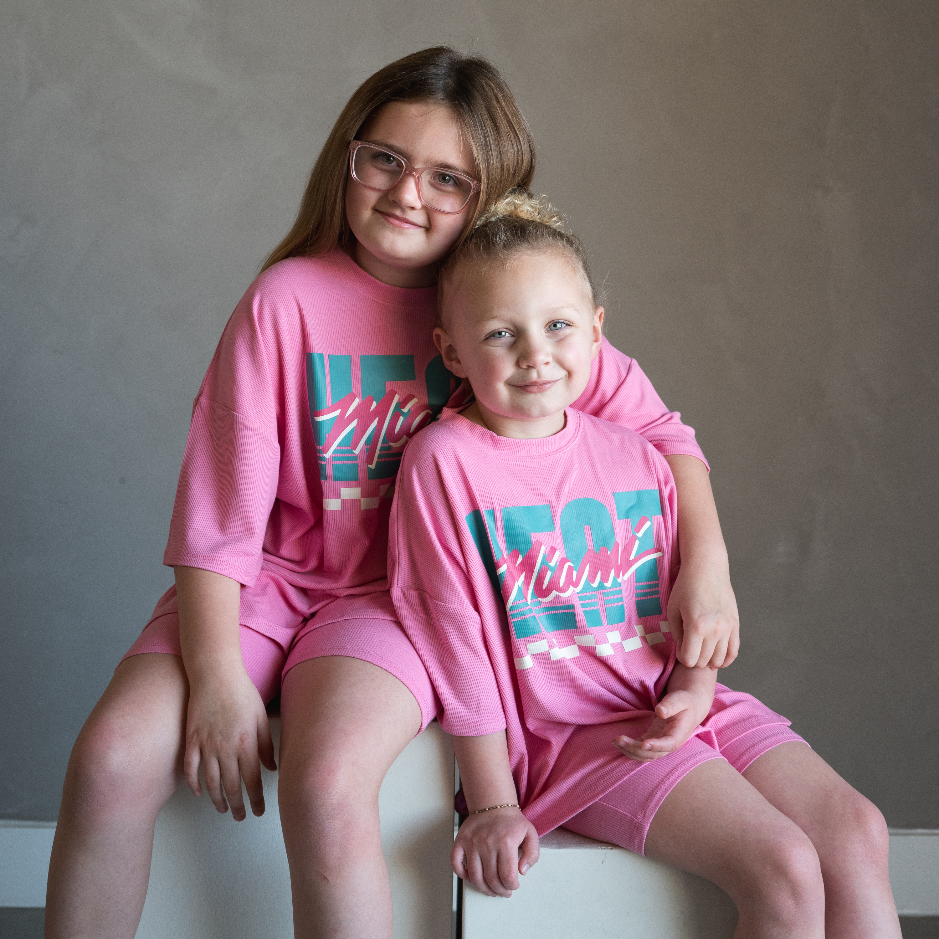 Court Culture x Everyday Leisure Miami Marquee Girl's Biker Set