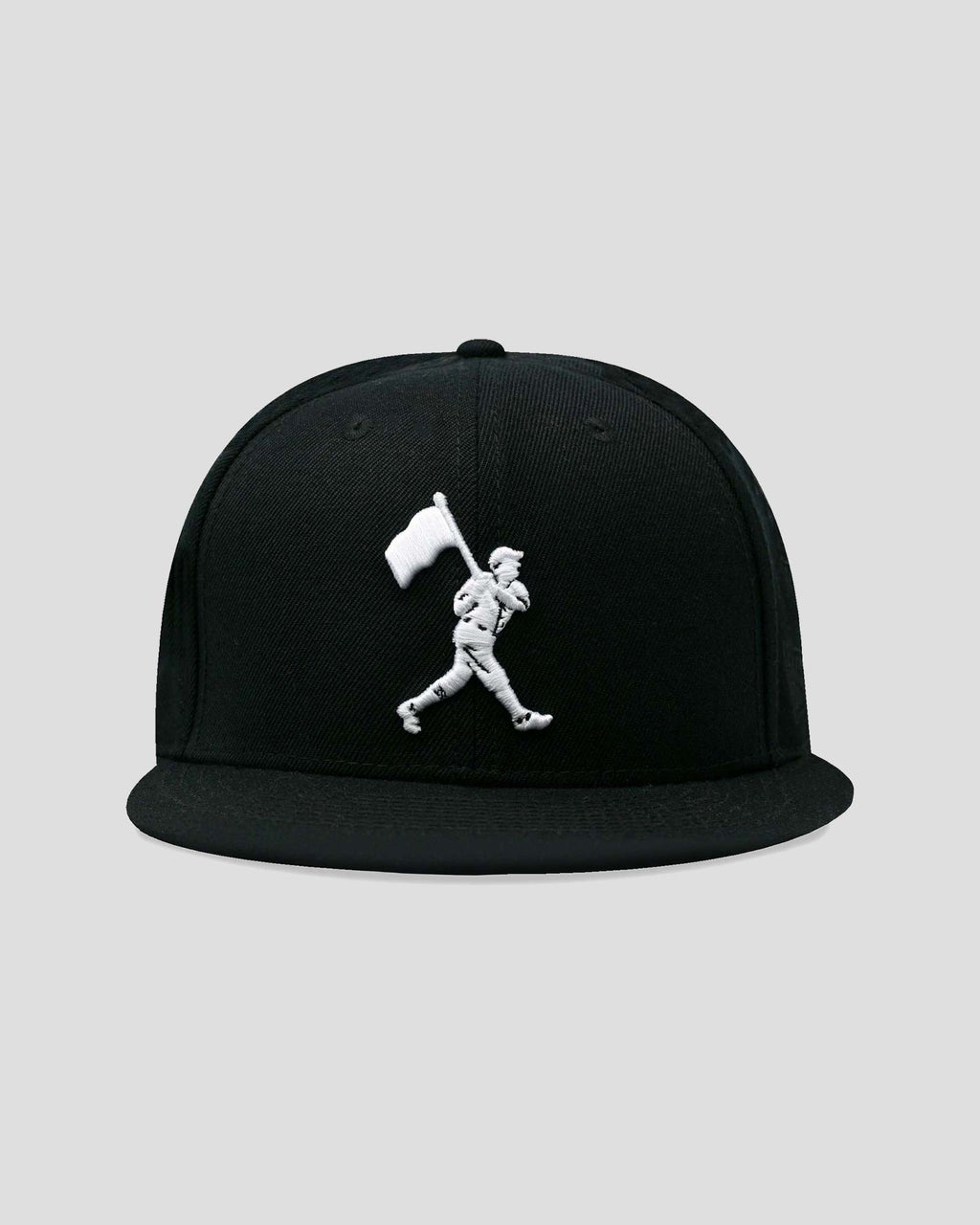 Flag Man Cap - Black and White