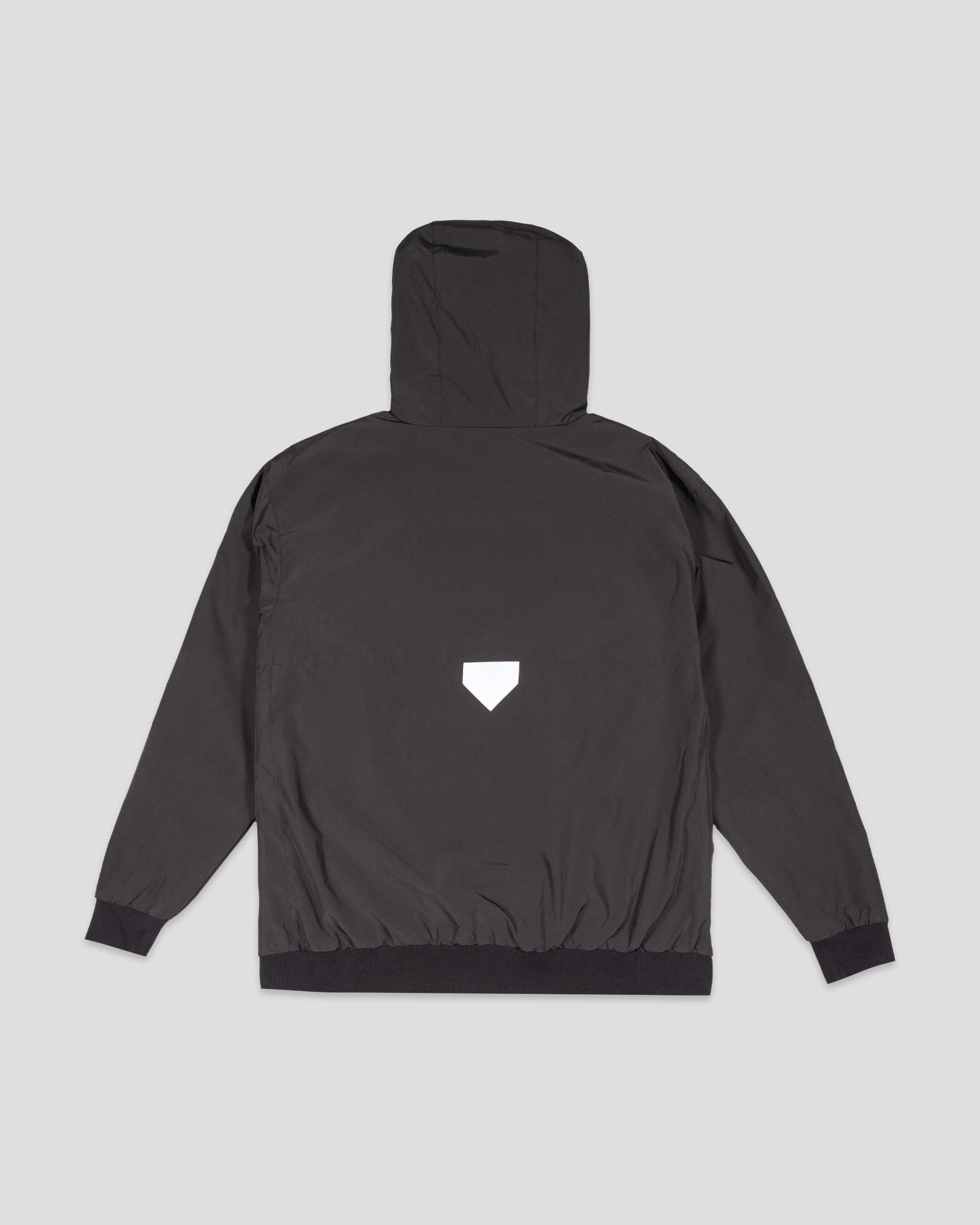 Shutout  Retro Windbreaker - Black