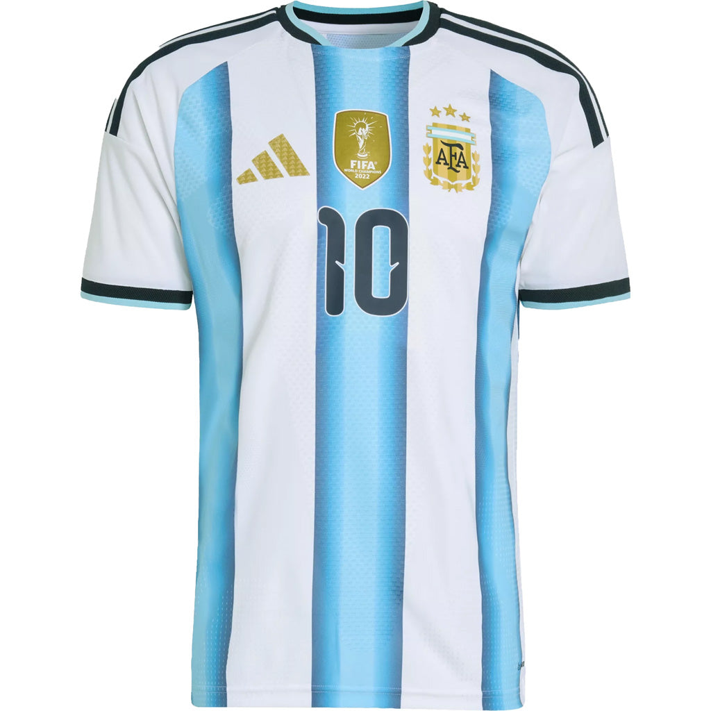 Argentina Lionel Messi adidas 2026 World Cup Home Authentic Jersey Kit - White