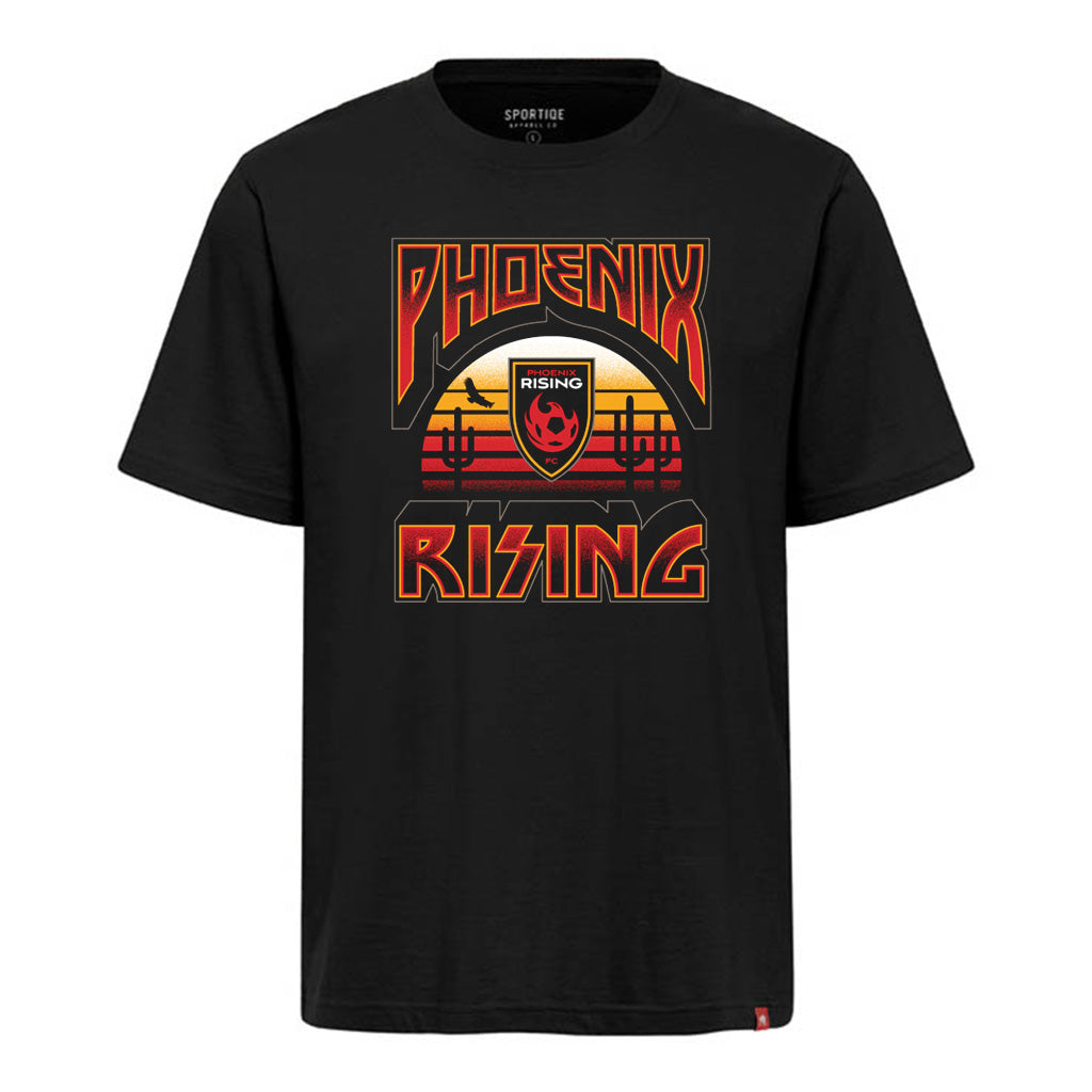 Phoenix Rising Sportiqe Sunset Rocker Duke T-Shirt - Black
