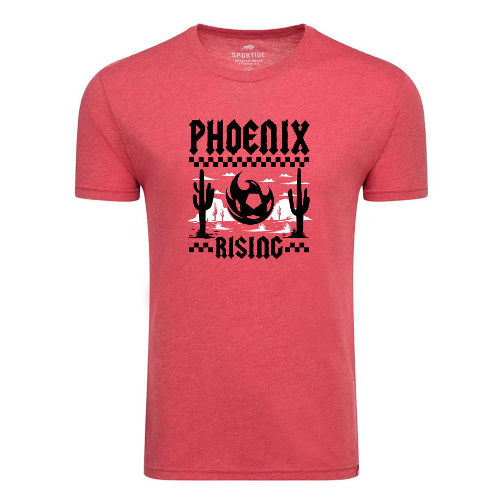 Phoenix Rising Sportiqe Horizon Comfy T-Shirt - Red