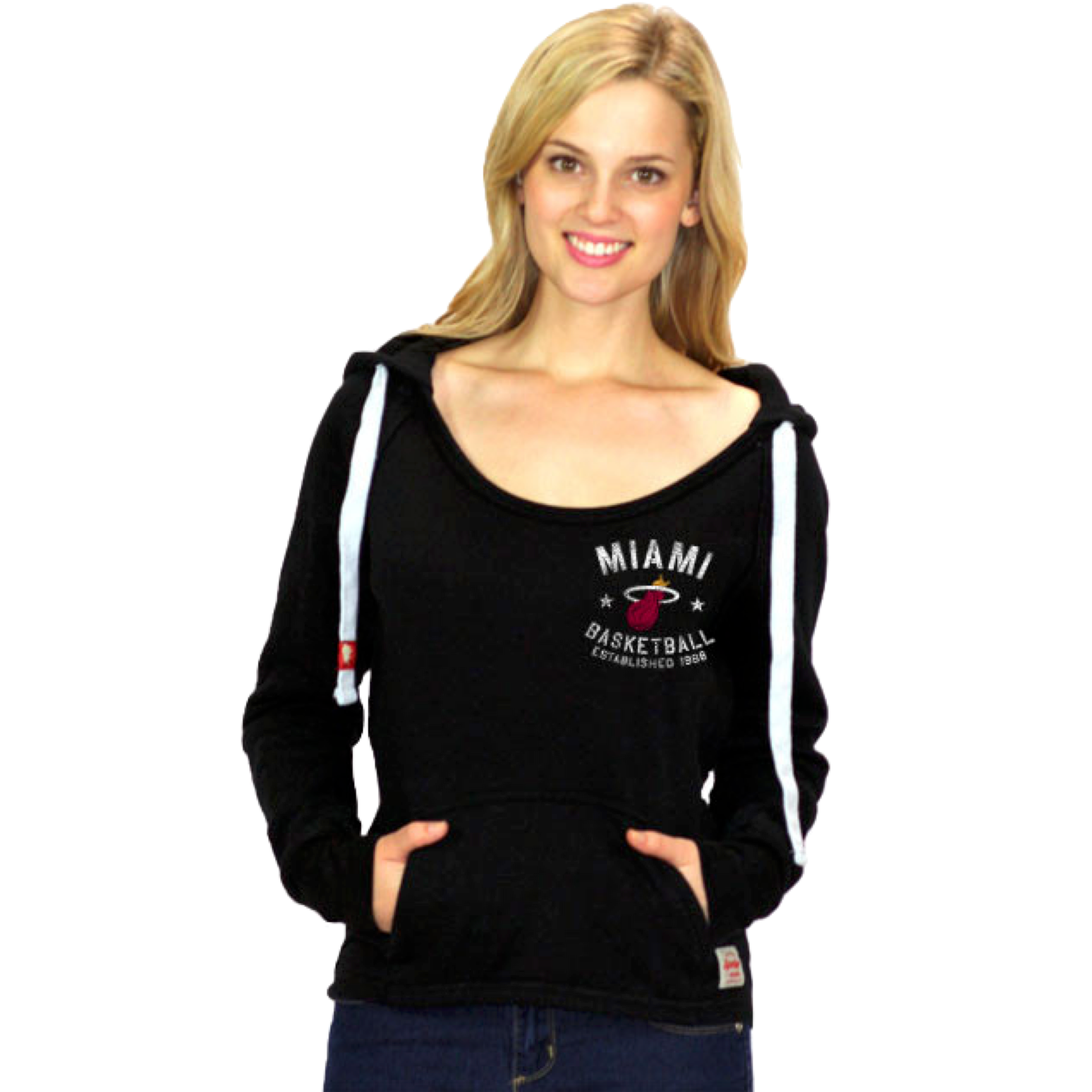 Sportiqe Miami HEAT Ladies Port Hoodie