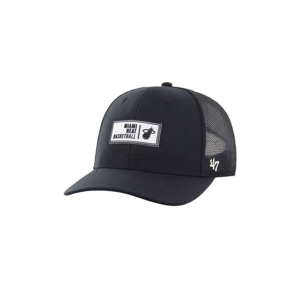 '47 Brand Miami HEAT Black Brrr° Strapback