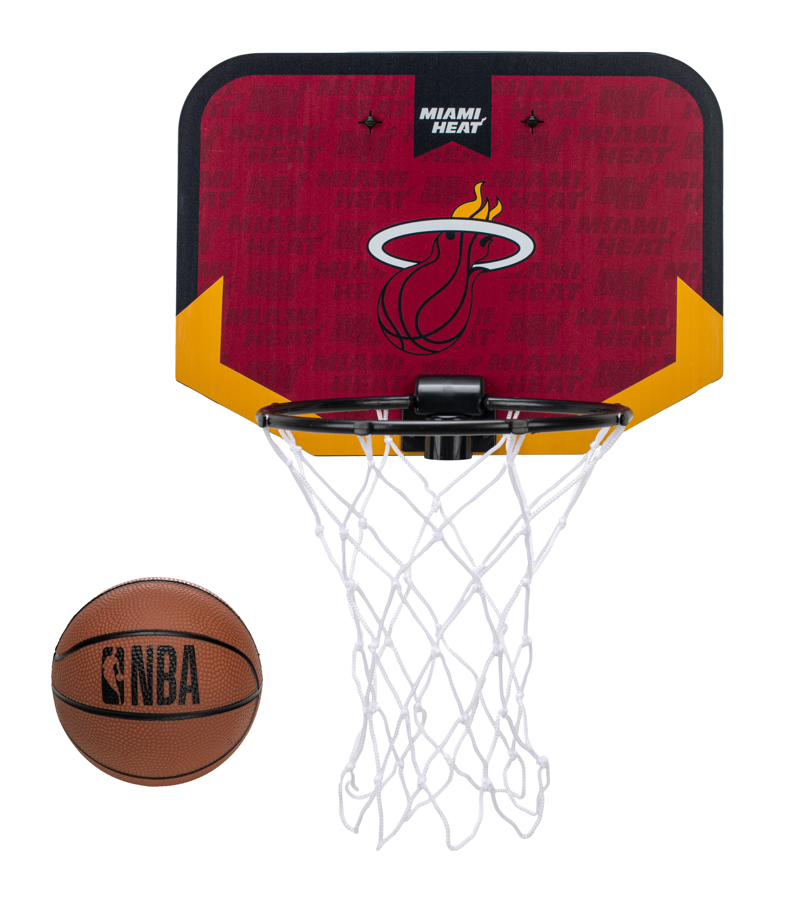 Miami HEAT Mini Over The Door Basketball Hoop