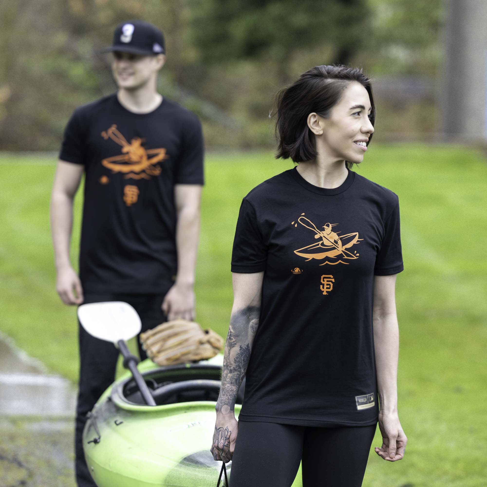 McCovey Cove Women's Warm-Up Tee - San Francisco Giants