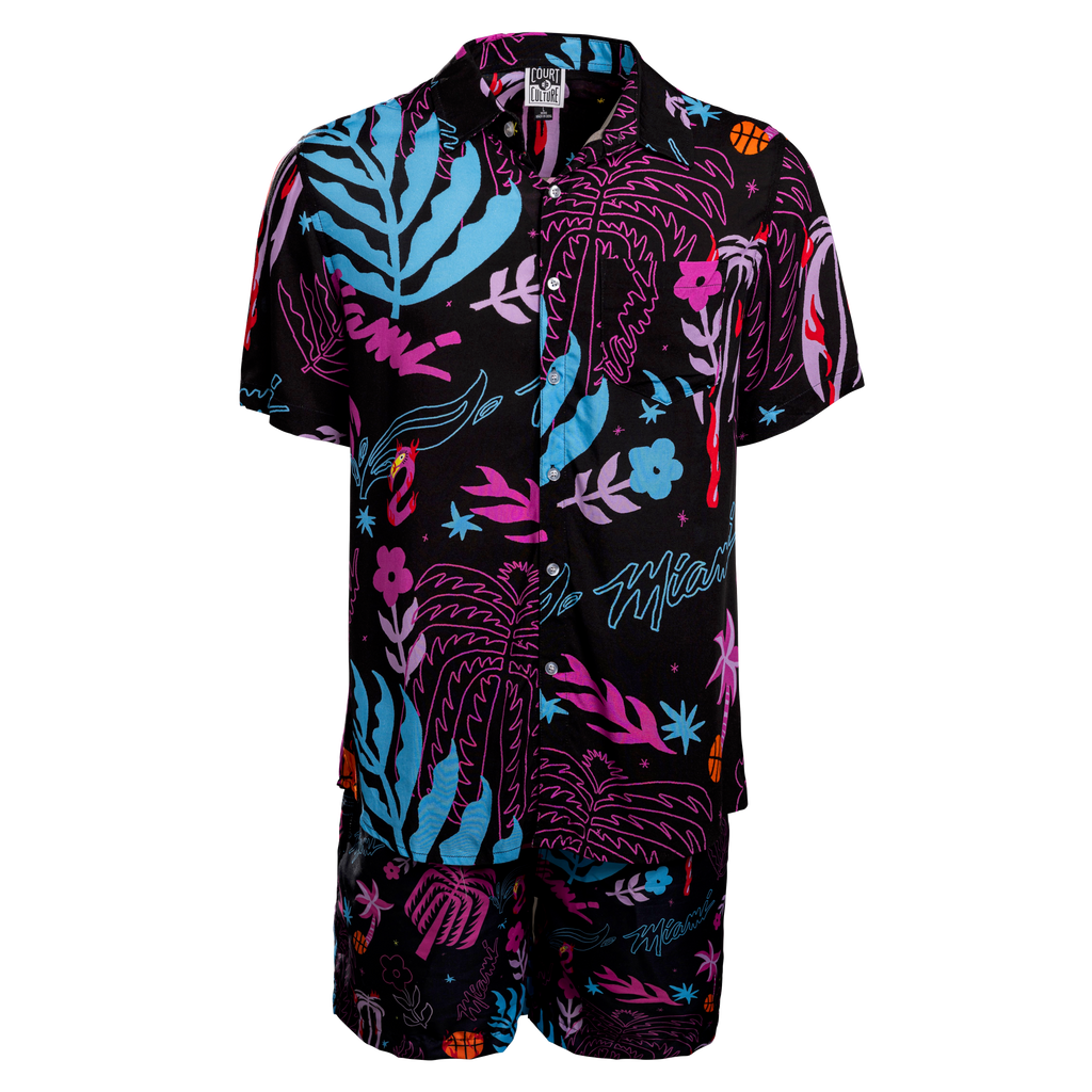 Court Culture Vice Floral Swim Trunks