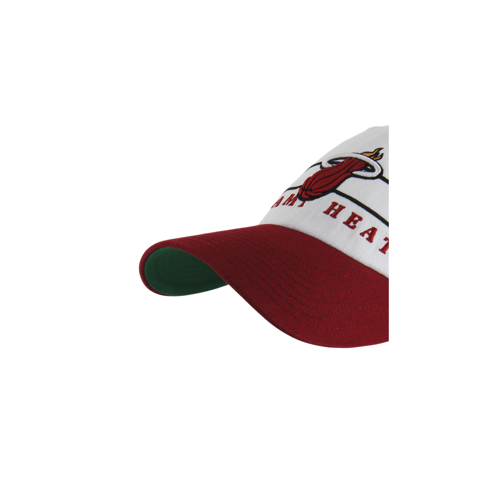 '47 Brand Miami HEAT Double Header Cleanup Dad Hat
