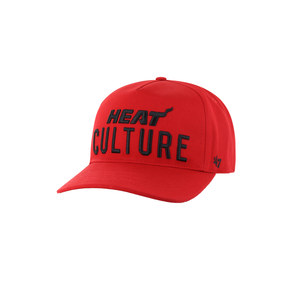 '47 Brand HEAT Culture: Blood Red Wordmark Snapback