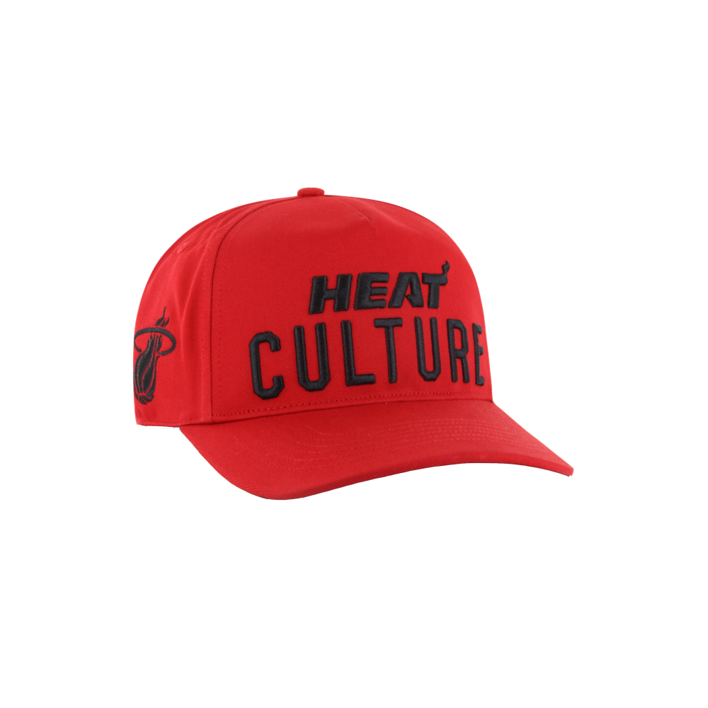 '47 Brand HEAT Culture: Blood Red Wordmark Snapback