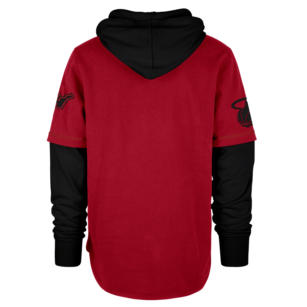 '47 Brand HEAT Culture: Blood Red Shortstop Hoodie