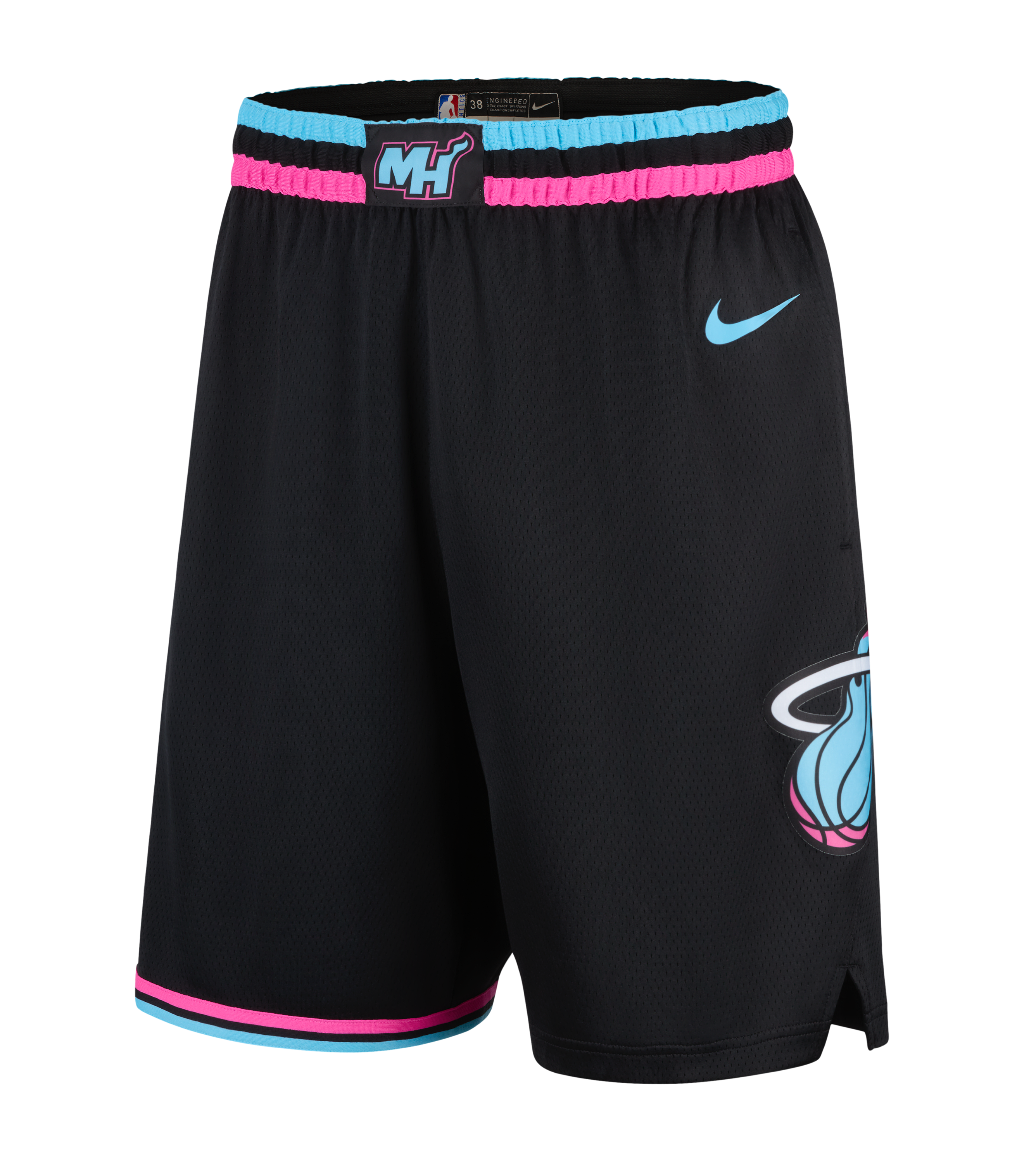 Nike Miami HEAT Original Vice Nights Swingman Shorts