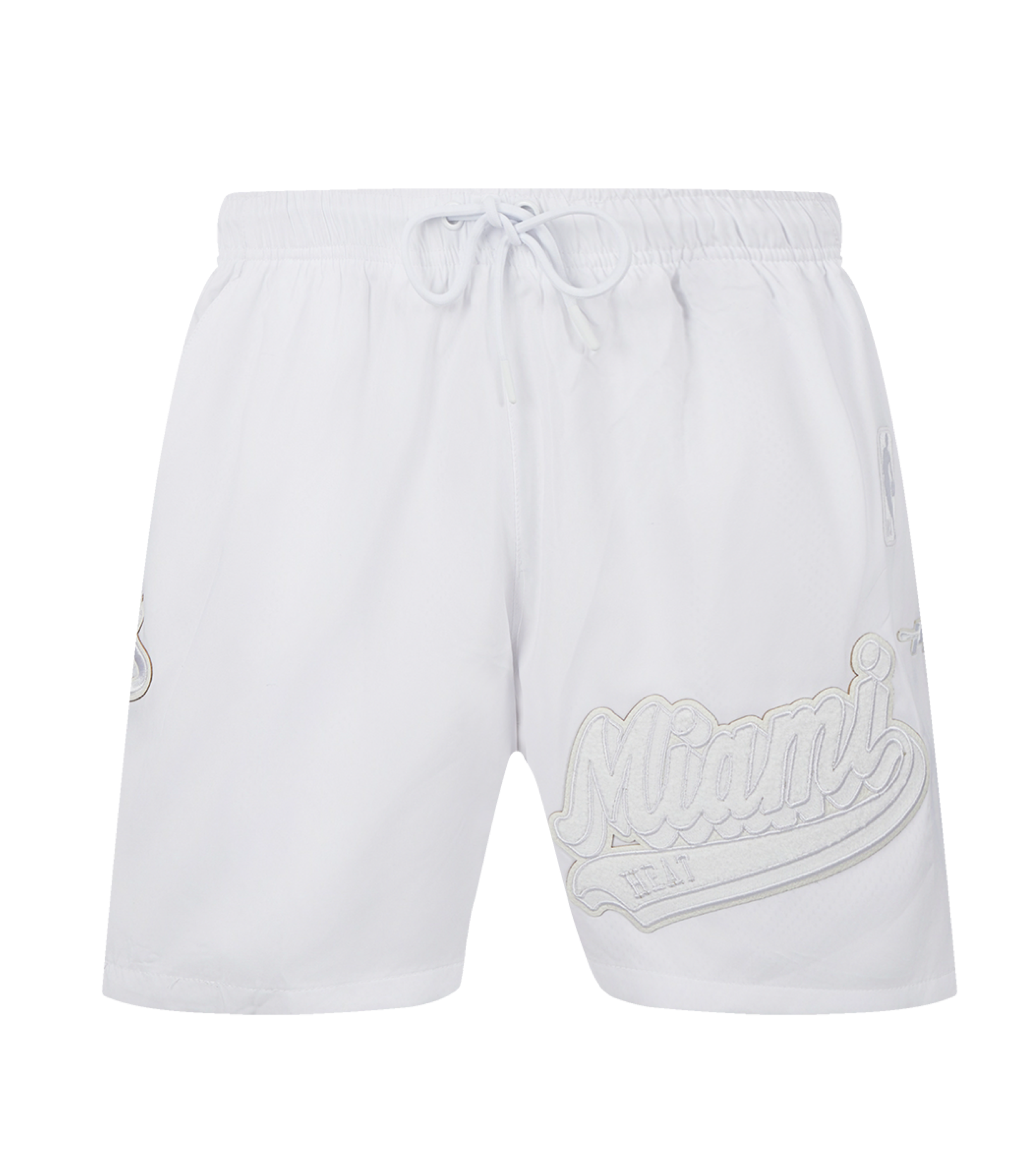 Pro Standard Miami HEAT White Out Woven Shorts