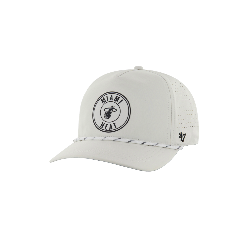 '47 Brand Miami HEAT Cream Brrr° Strapback