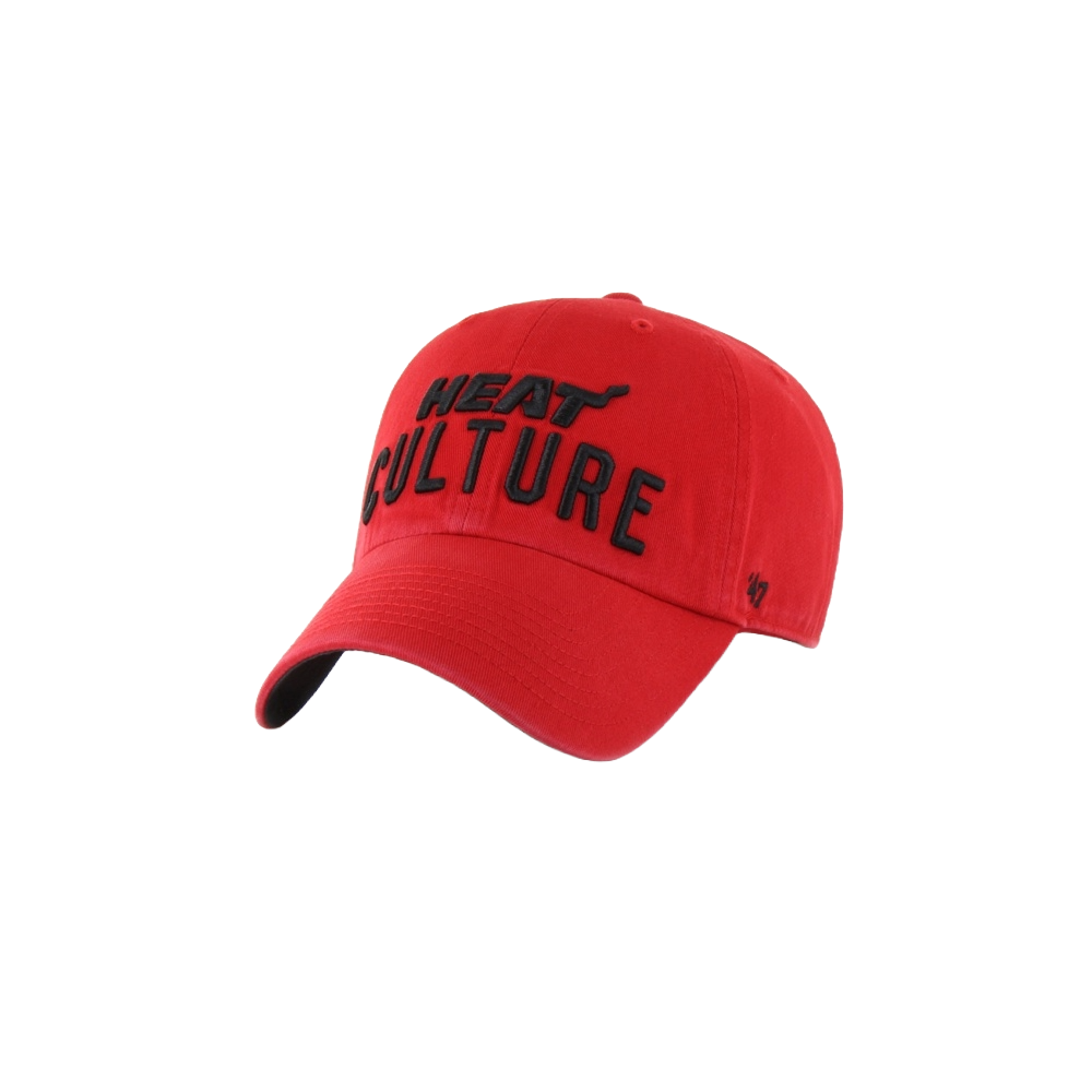 '47 Brand HEAT Culture: Blood Red Cleanup Dad Hat