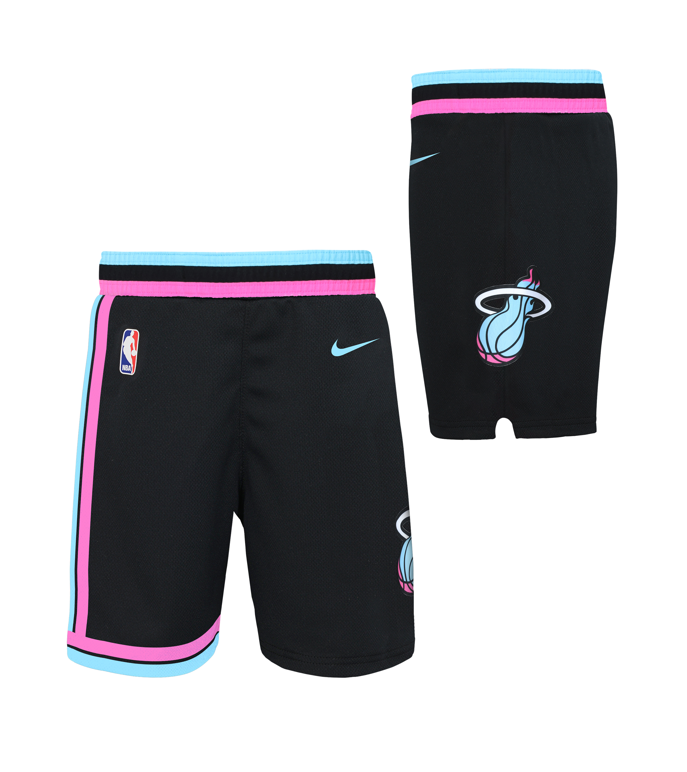 Nike Miami HEAT Original Vice Nights Kids Replica Shorts